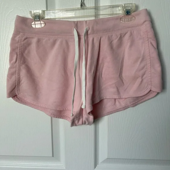 Old Navy Pink/Black Super Short Drawstring Sporty Short Bundle of 2 Size Small - Picture 2 of 13